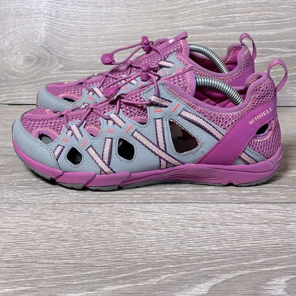Merrell Hydro Choprock Big Girls Size 7 Purple Pink Hiking Sandal